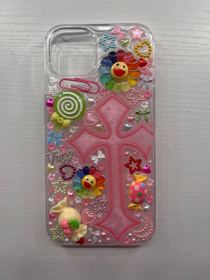 Pink Junk Case For iPhone