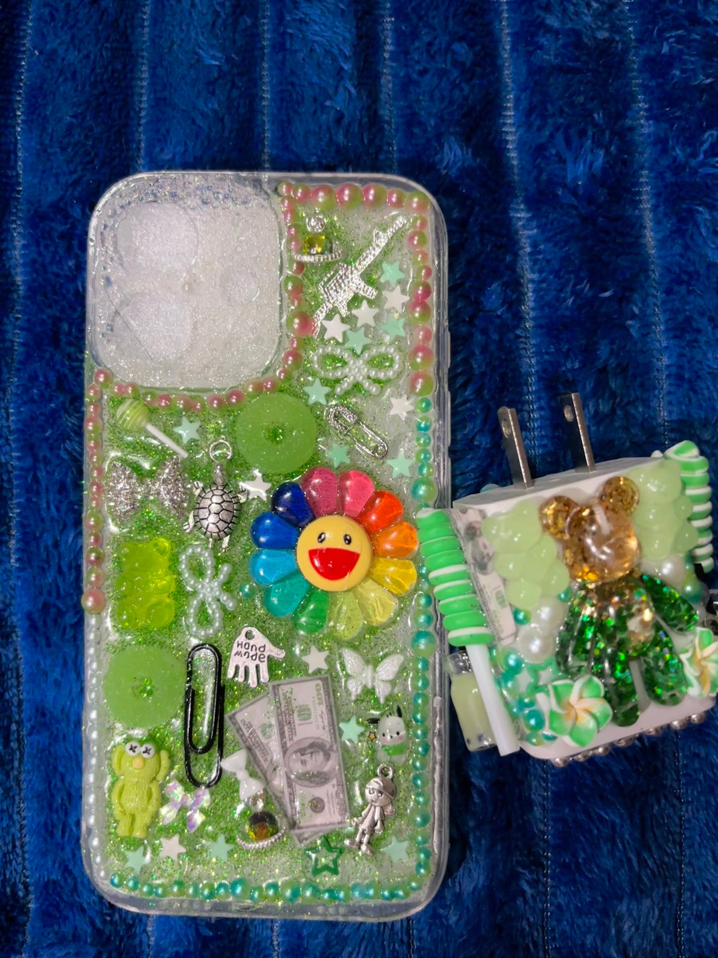 Green Junk Case For iPhone