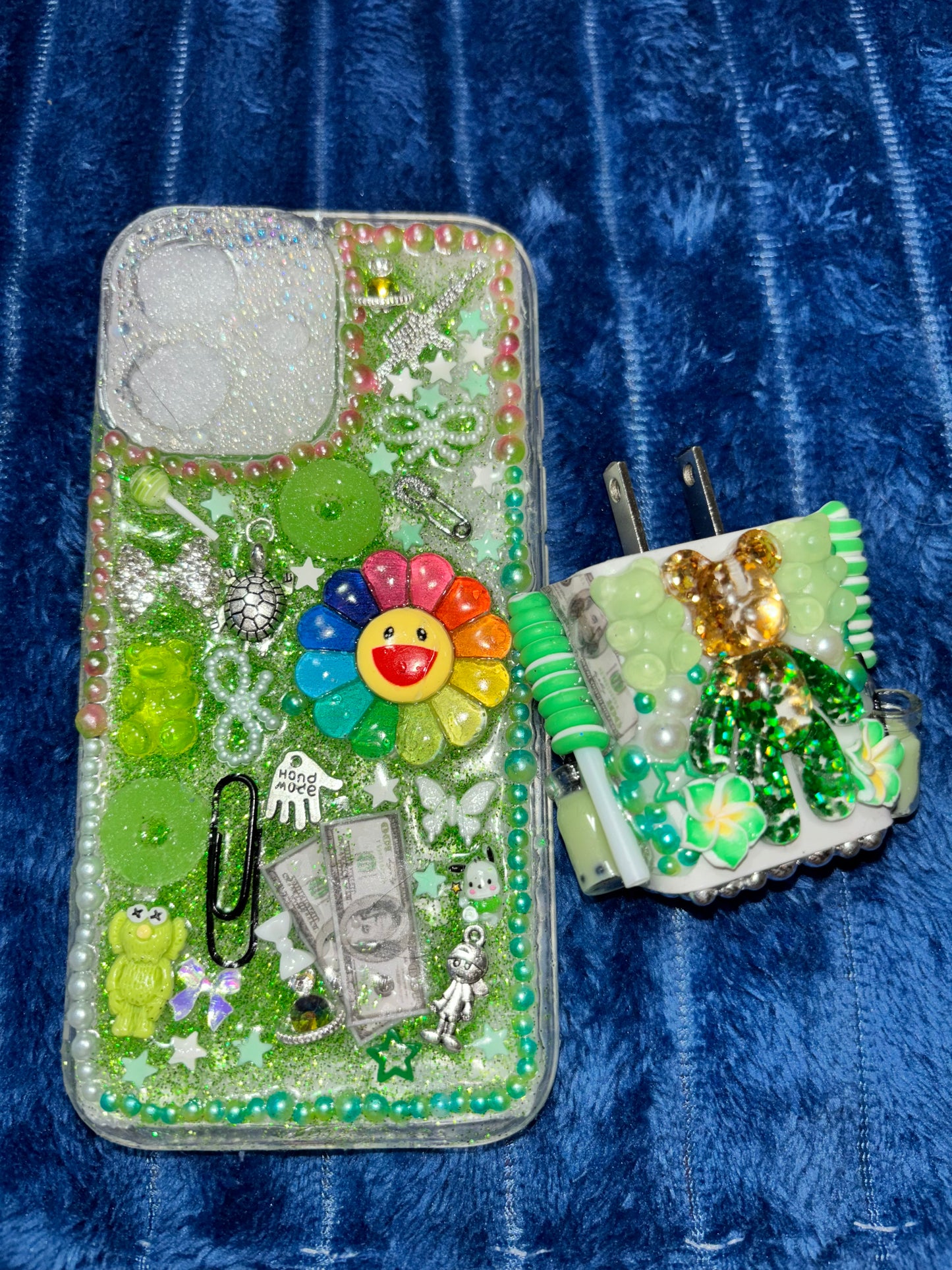 Green Junk Case For iPhone