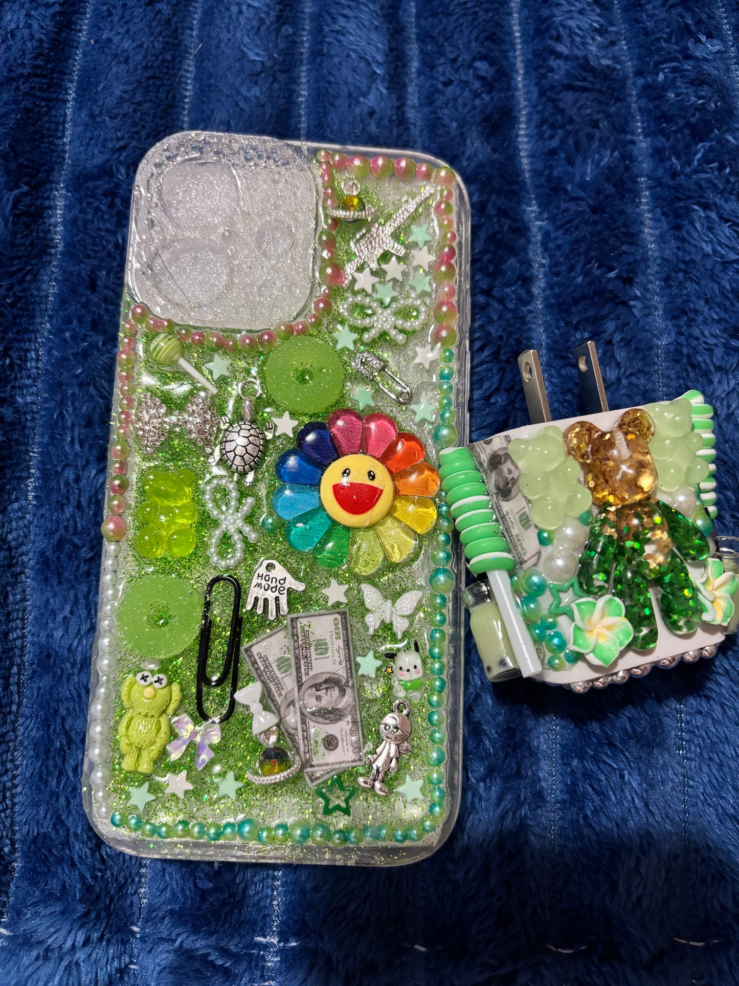 Green Junk Case For iPhone