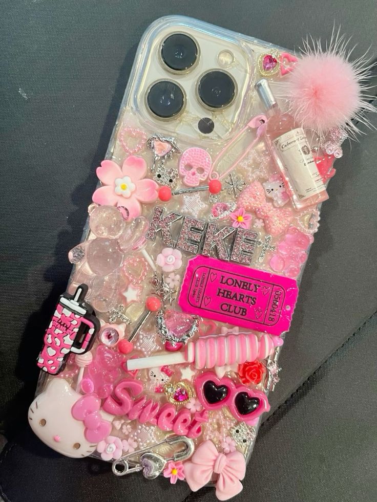 Pink Junk Case For iPhone