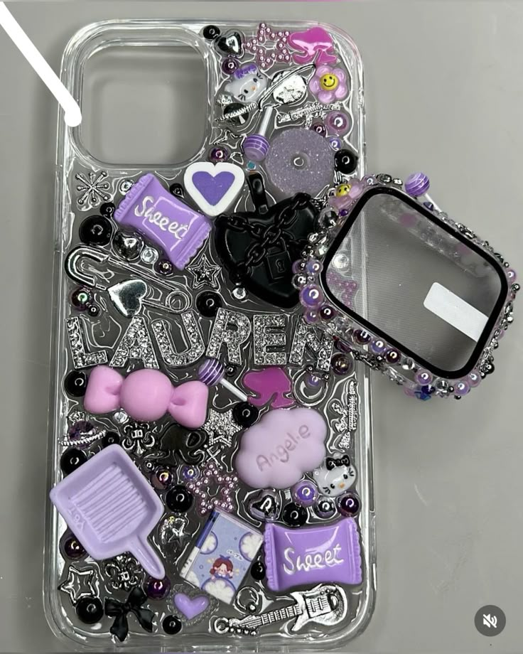 Funda para iPhone de color morado